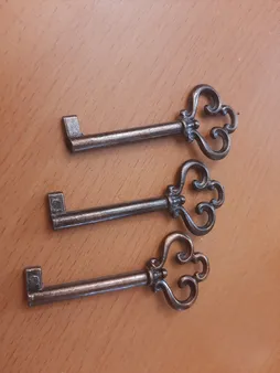 کلید کمدی مدل K107 بسته 3 عددی