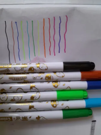 ماژیک رنگ آمیزی 12 رنگ هپو مدل rs کد 3030