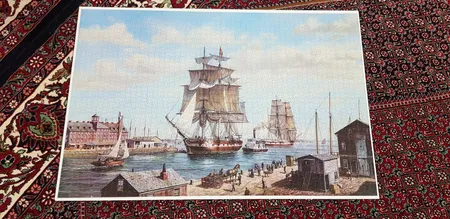 پازل 2000 تکه ایران پازل طرح بندر لیورپول