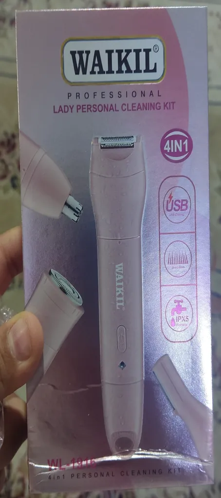 ست اصلاح موی بدن بانوان وایکیل مدل WL-1916