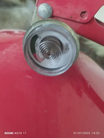 کپسول اتش نشانی پودری دژ 6 کیلوگرمی