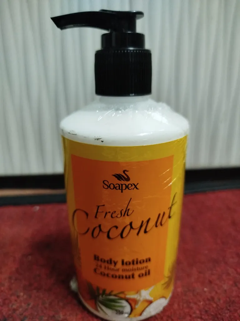 لوسیون بدن سوپکس مدل Coconut oil حجم 350 میلی لیتر