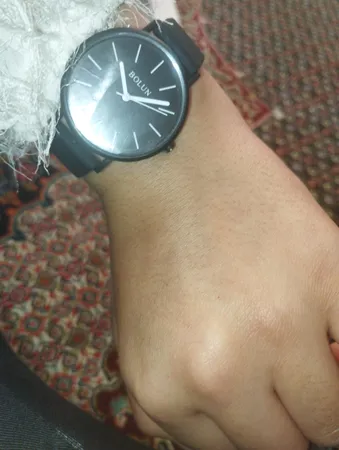 ساعت مچی عقربه ای دخترانه بولون مدل خطی mm