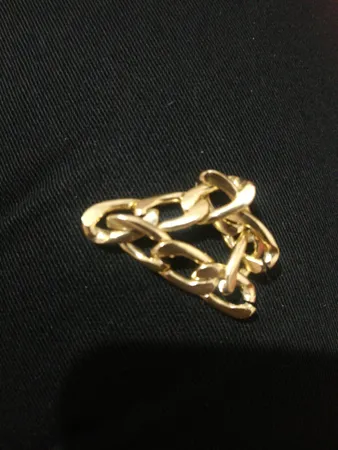 انگشتر دخترانه مدل زنجیر