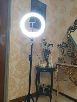 رینگ لایت مدل YQ-320A به همراه پایه