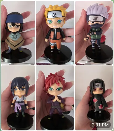 فیگور مدل ناروتو مجموعه 6 عددی