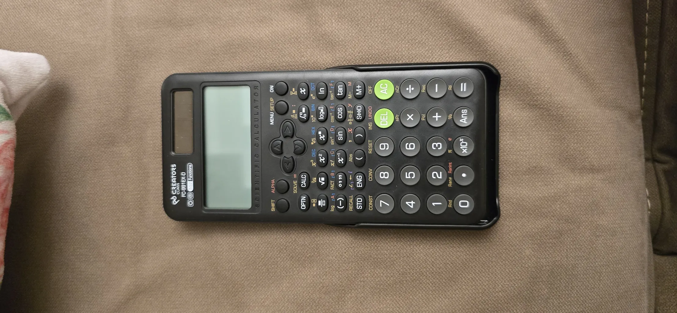 ماشین حساب سی کلاس کریتورز مدل مهندسی طرح پرو کد FC-991EX-D