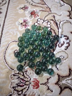 تیله مدل A45 رنگی بسته 45 عددی