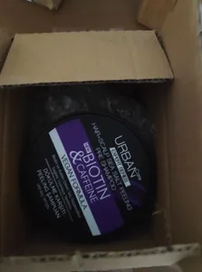 تجریه خرید اسکراب مو اربن کر مدل BIOTIN and CAFFEINE وزن 200 گرم