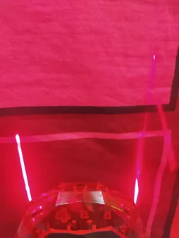 چراغ عقب دوچرخه مدل لیزری