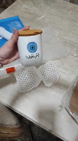 بانکه مدل سرامیکی طرح چشم نقولی