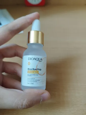 سرم پوست بایو آکوا مدل Rice Raw Pulp Hyaluronic Acid حجم 15 میلی لیتر