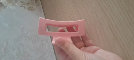 کلیپس مو زنانه مدل شمعی مات مستطیل