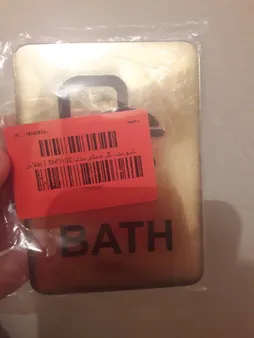 تابلو نشانگر حمام مدل SND100