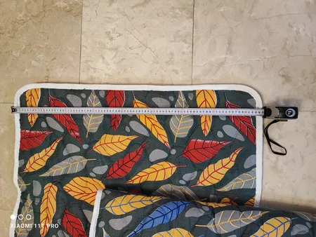 تشک مهمان ژوانی مدل فلو یکنفره سایز 80x180 سانتی متر