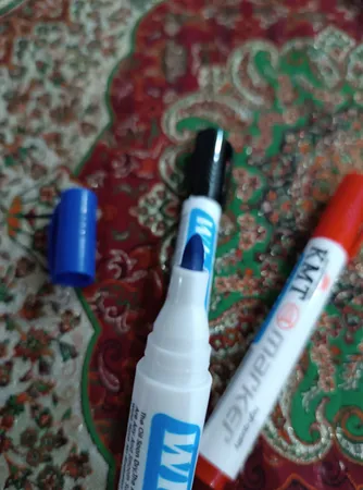 ماژیک وایت برد مدل سه رنگ بسته 3 عددی