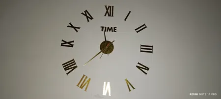 ساعت دیواری دکوراتیو مدل طرح رومی سایز 120