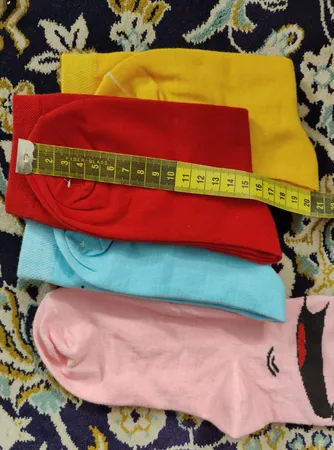 جوراب ساق بلند مردانه تن پوش هنگامه مدل باب اسفنجی مجموعه 5 عددی