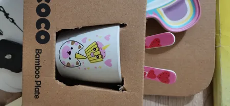 ظرف غذا 5 تکه کودک کوکو طرح unicorn