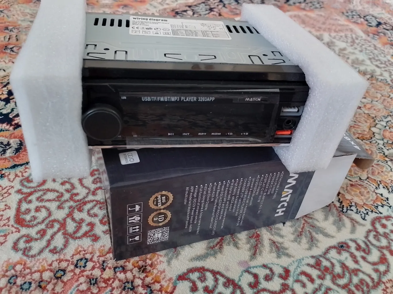 پخش کننده خودرو ماتچ مدل 3203APP