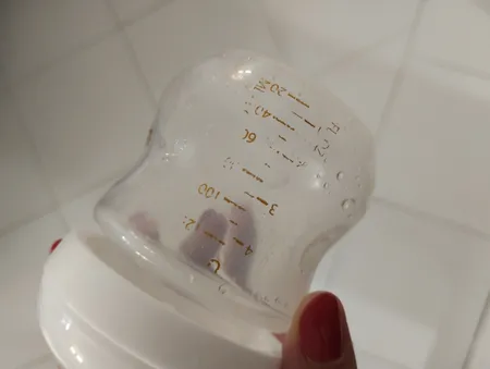 شیشه شیر یومامی مدل دهانه عریض حجم 125 میلی لیتر