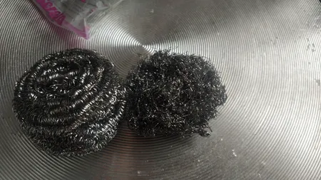 سیم ظرفشویی ریمکس مدل Stainless steel بسته 4 عددی