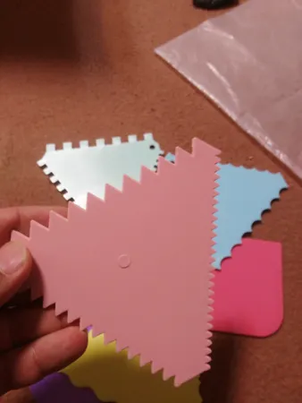 ابزار تزیین کیک مدل Mhr-350 مجموعه 6 عددی