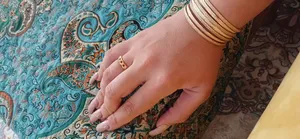 تجریه خرید انگشتر طلا 18 عیار زنانه طلای کامک مدل A1 سایز 58