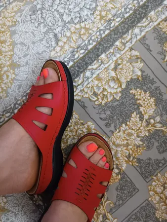 دمپایی زنانه مدل طبی دوختی کد Rd-900002