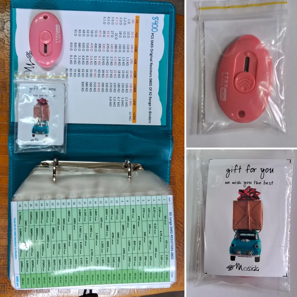 مقاومت SMD مصیعلا مدل 0805 بسته 8400 عددی