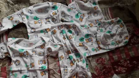 ست 5 تکه لباس نوزادی مدل جنگل