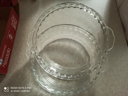 پیتزا خوری شیشه و بلور اصفهان مدل نازنین کد 746 بسته 2 عددی