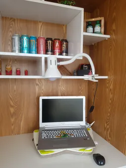 چراغ مطالعه صنایع کریم زاده مدل گیره ای