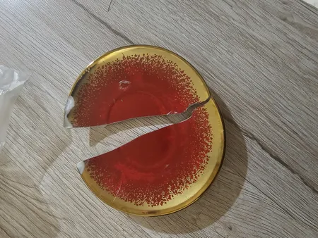 ست فنجان و نعلبکی 12 پارچه مدل خمره ای