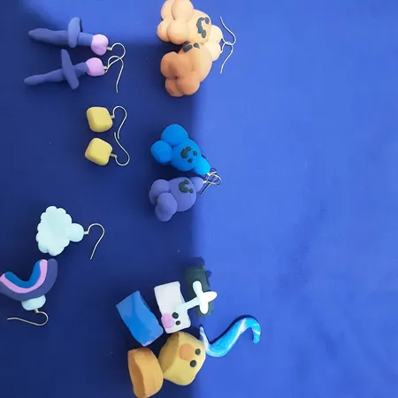 خمیر و ابزار مجسمه سازی مجسمه سازی کد‌ 007 بسته 12 عددی به همراه ابزار