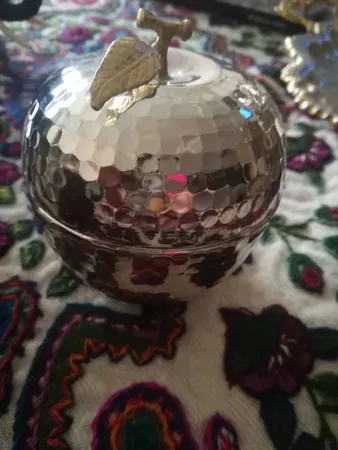 قندان مسی مس زنجان مدل اپل کد 008