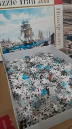 پازل 2000 تکه ایران پازل طرح بندر لیورپول