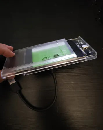 باکس هارد دیسک 2.5 اینچ اکسترنال مدل TYPE_C