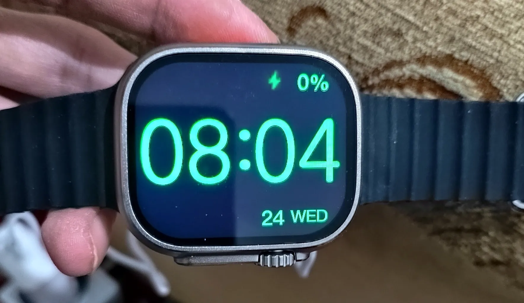 ساعت هوشمند هاینو تکو مدل AFS HANGING SQ10 ULTRA 2 SIDE