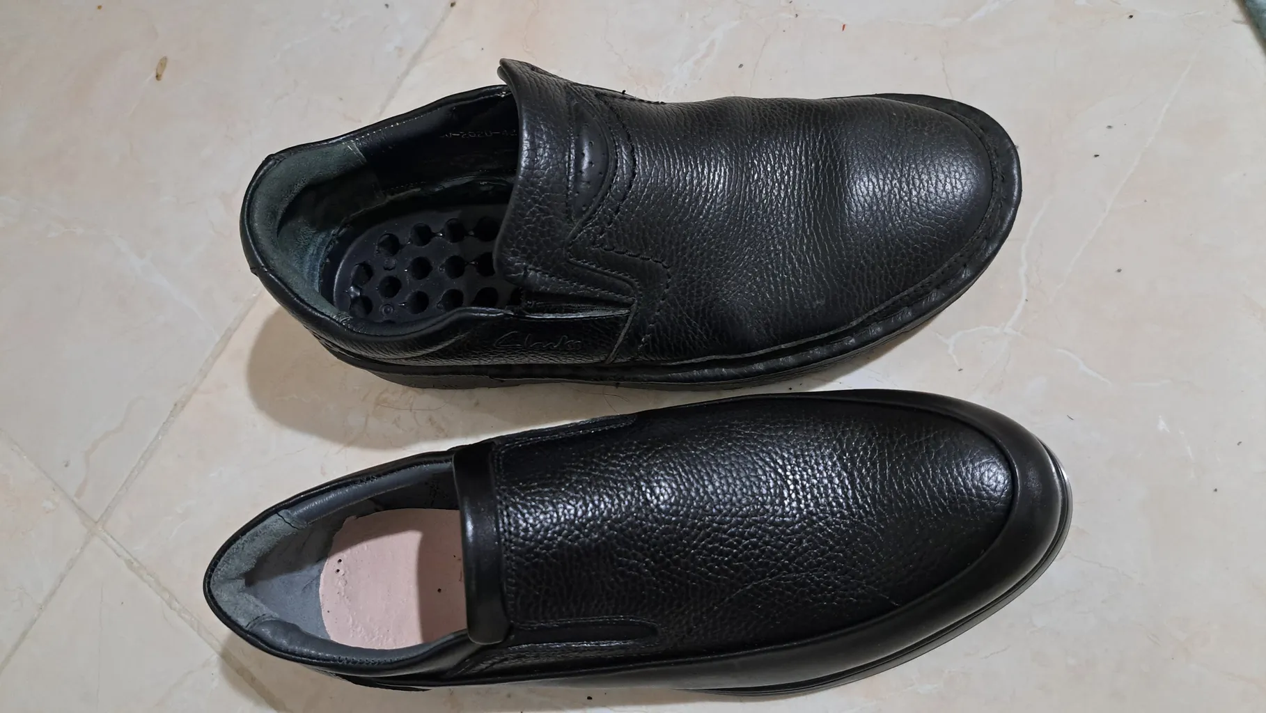 کفش طبی مردانه چرم عطارد مدل چرم طبیعی کد SH52