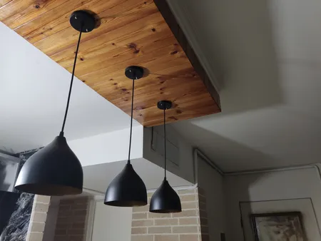 چراغ آویز سقفی کد LU100BG