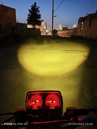 پرژکتور دو کنتاکت خودرو طرح جغد بسته دو عددی