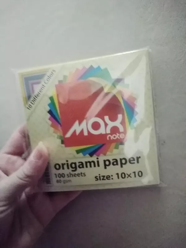 کاغذ اوریگامی کد k1010 بسته 100 عددی