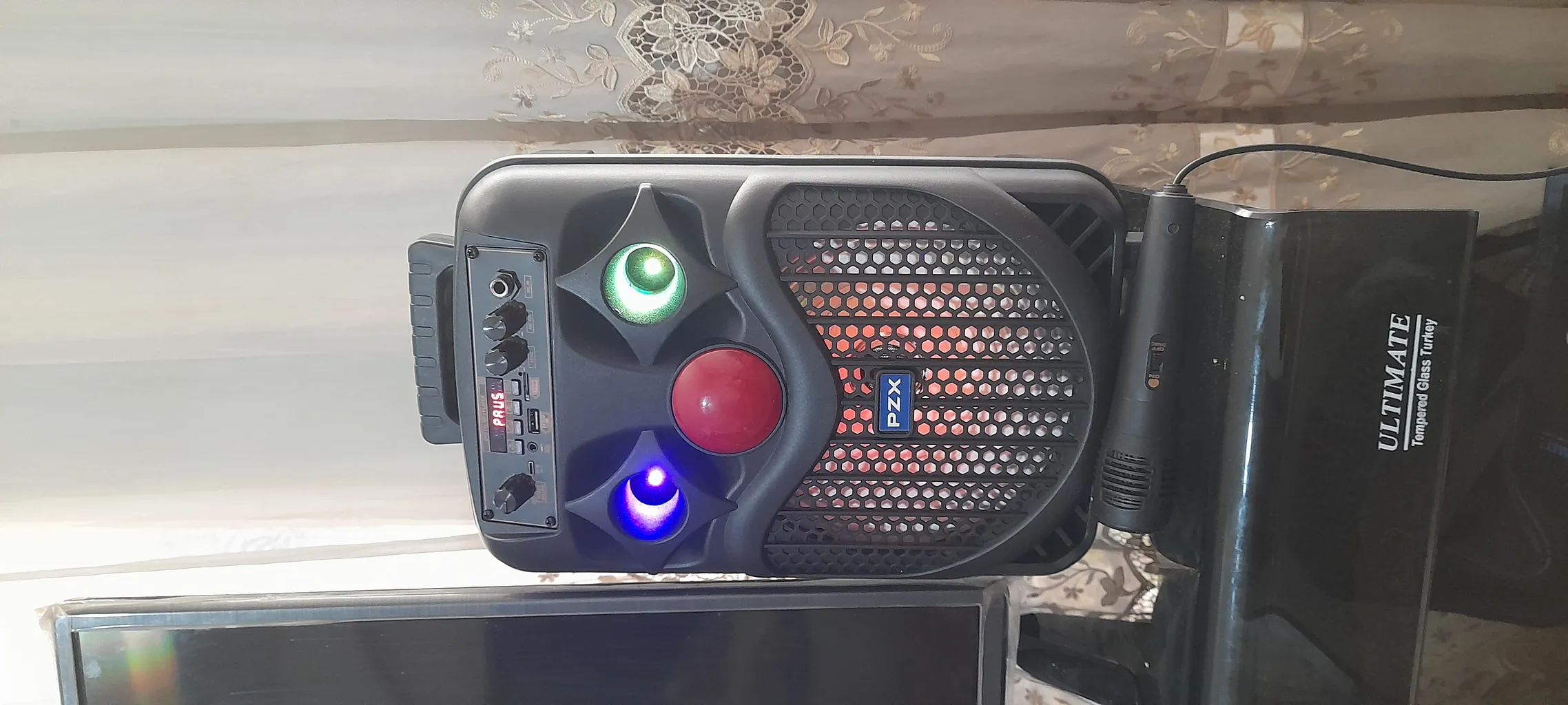 اسپیکر بلوتوثی قابل حمل پی زد ایکس مدل NDR-P66 به همراه میکروفن