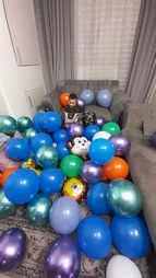 بادکنک سورتک مدل کروم پلاس کد ST47 بسته 24 عددی