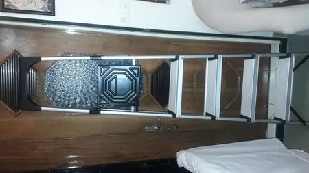 نردبان 5 پله آلوم پارس پله مدل اطلس