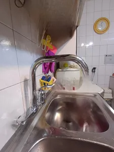 تجریه خرید شیر آشپزخانه اسناپل مدل دیواری کد DKH