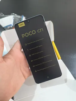 گوشی موبایل شیائومی مدل Poco C71 دو سیم کارت ظرفیت 128 گیگابایت و رم 4 گیگابایت