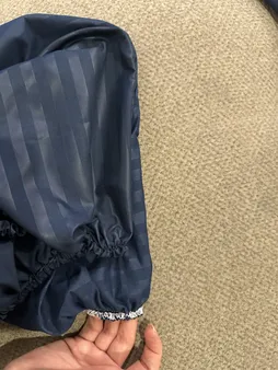 ملحفه مدل کشدوز هتلی یک نفره سایز 200×120 سانتی متر