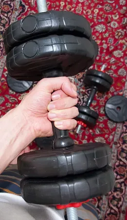 دمبل رادیس فیت مدل DVP-6-1000 وزن 6 کیلوگرم بسته 2 عددی